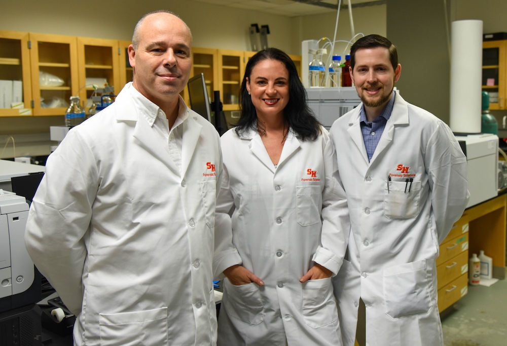 (From left) Patrick Buzzini, Sheree Hughes and Tyler Davidson.