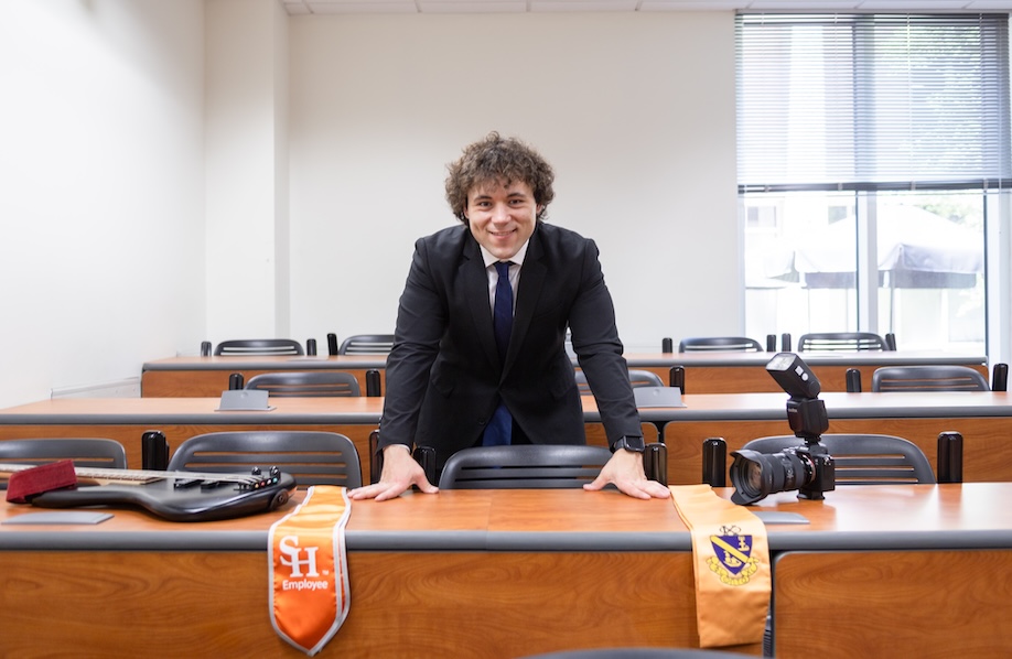 Nicholas Hudzinski's journey through Sam Houston State University is a compelling testament to determination, adaptability and the transformative power of student engagement. The three-time graduate overcame personal challenges while shifting his academic focus on the road to yet another Bearkat commencement ceremony. 